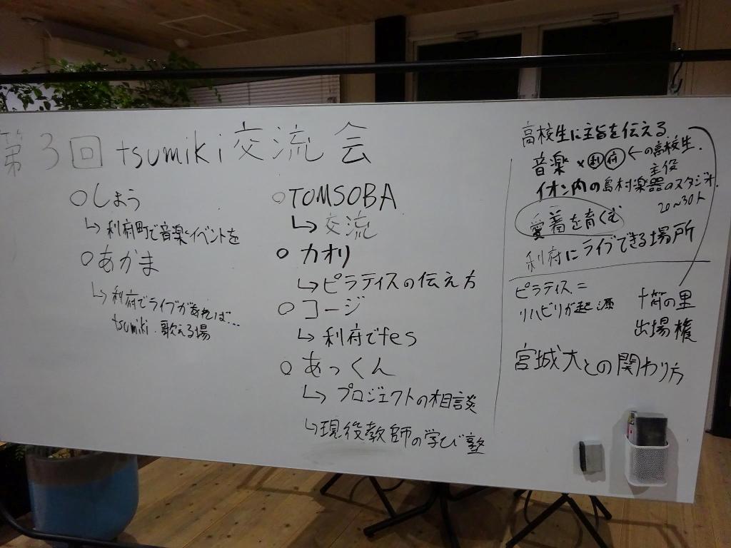 0929 交流会板書